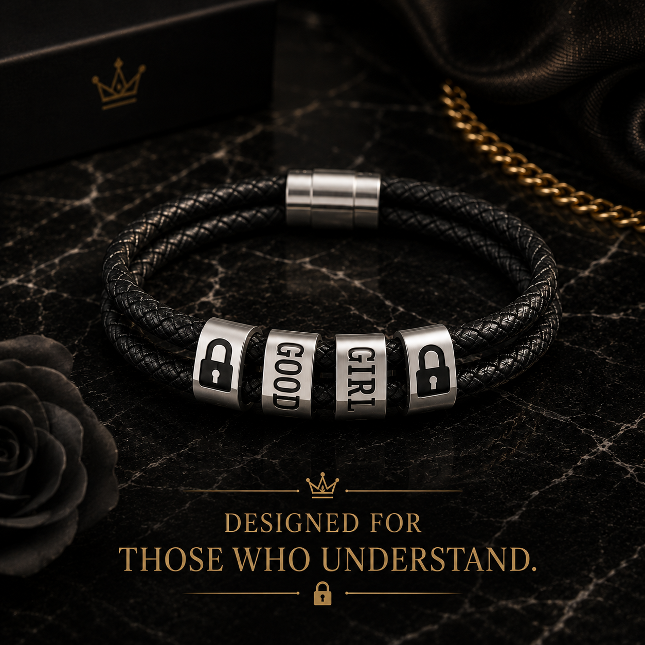 Good Girl bracelet dom sub lifestyle jewelry