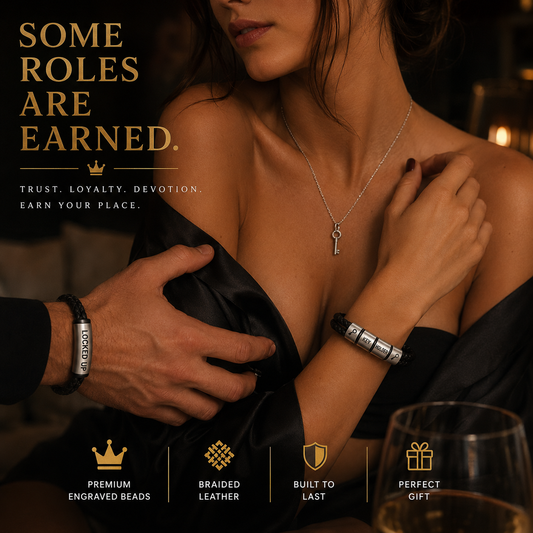 Keyholder bracelet dom sub lifestyle jewelry