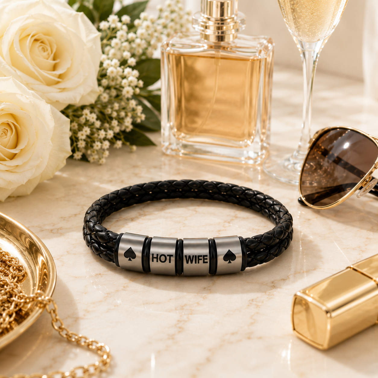 Hotwife Leather Bracelet