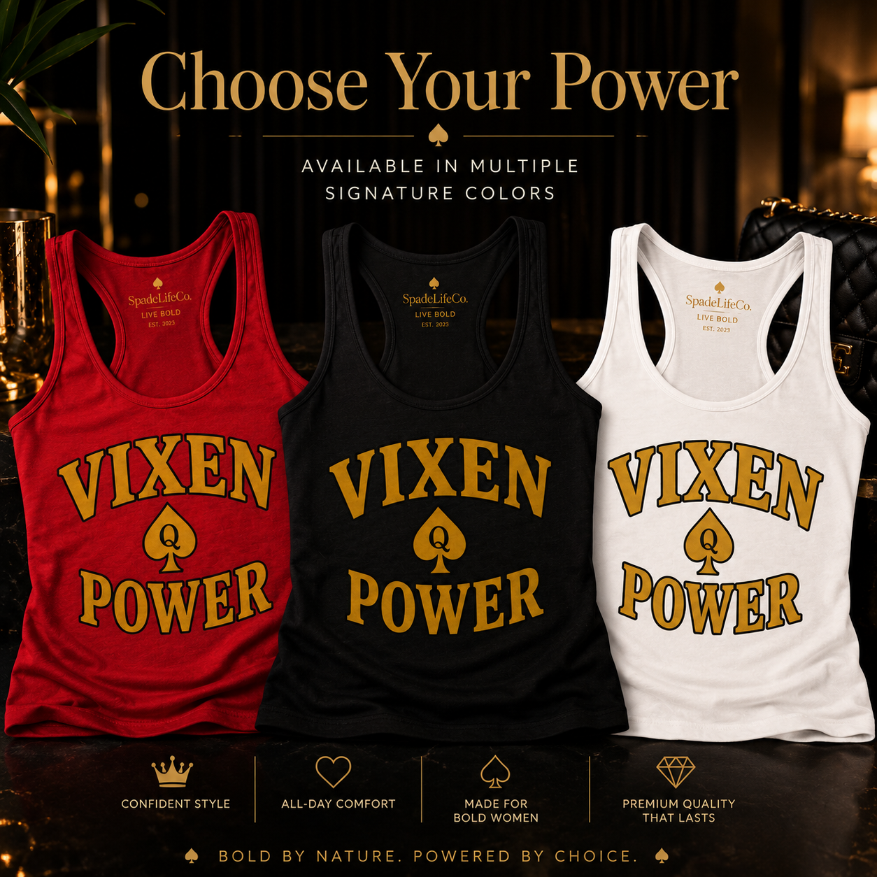 Vixen Power Tank Top