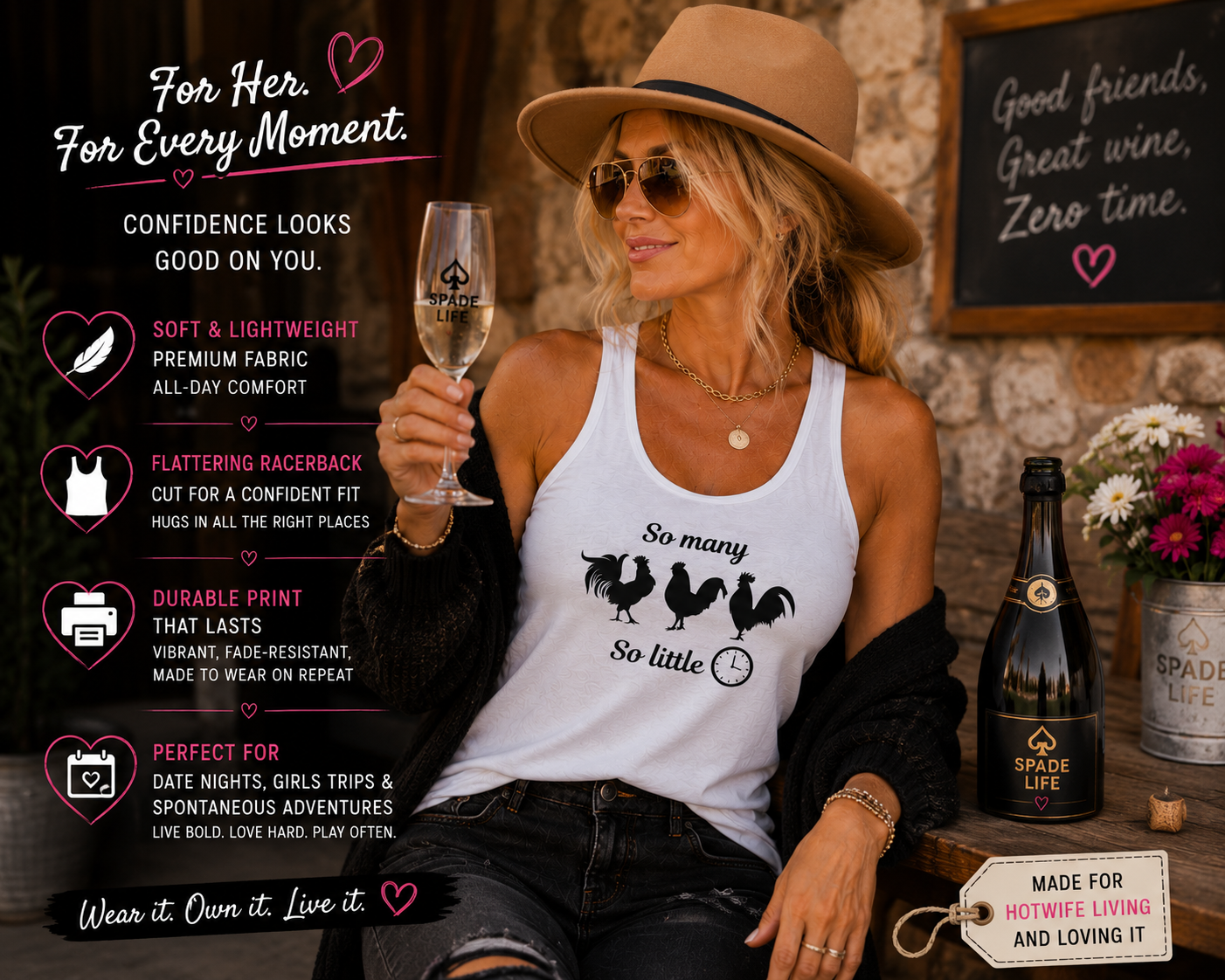 So Many Options, So Little Time Tank Top