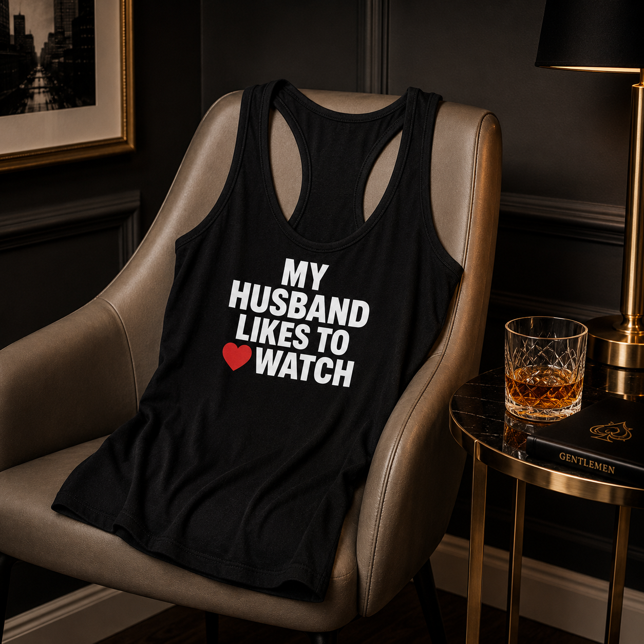 My Husband Likes to Watch Tank Top