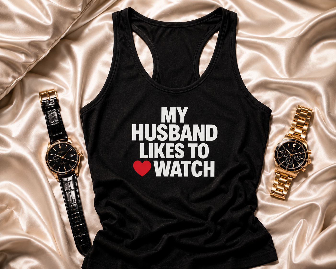 My Husband Likes to Watch Tank Top