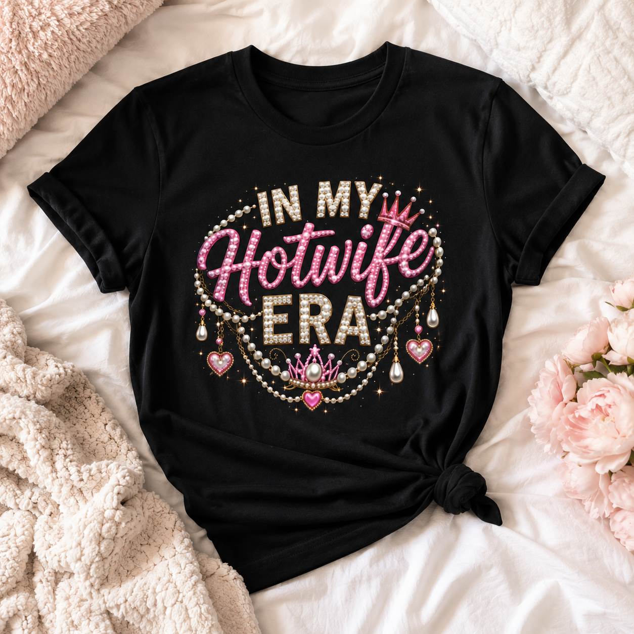 In My Hotwife Era Tank Top — Pearl Edition