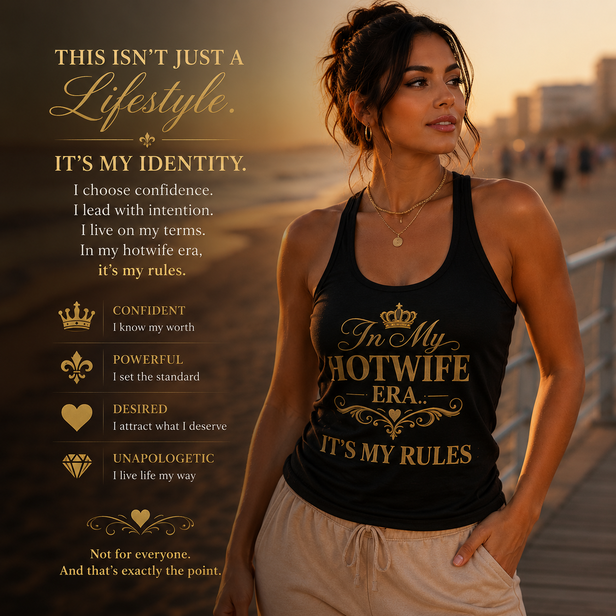 In My Hotwife Era Tank Top — It's My Rules