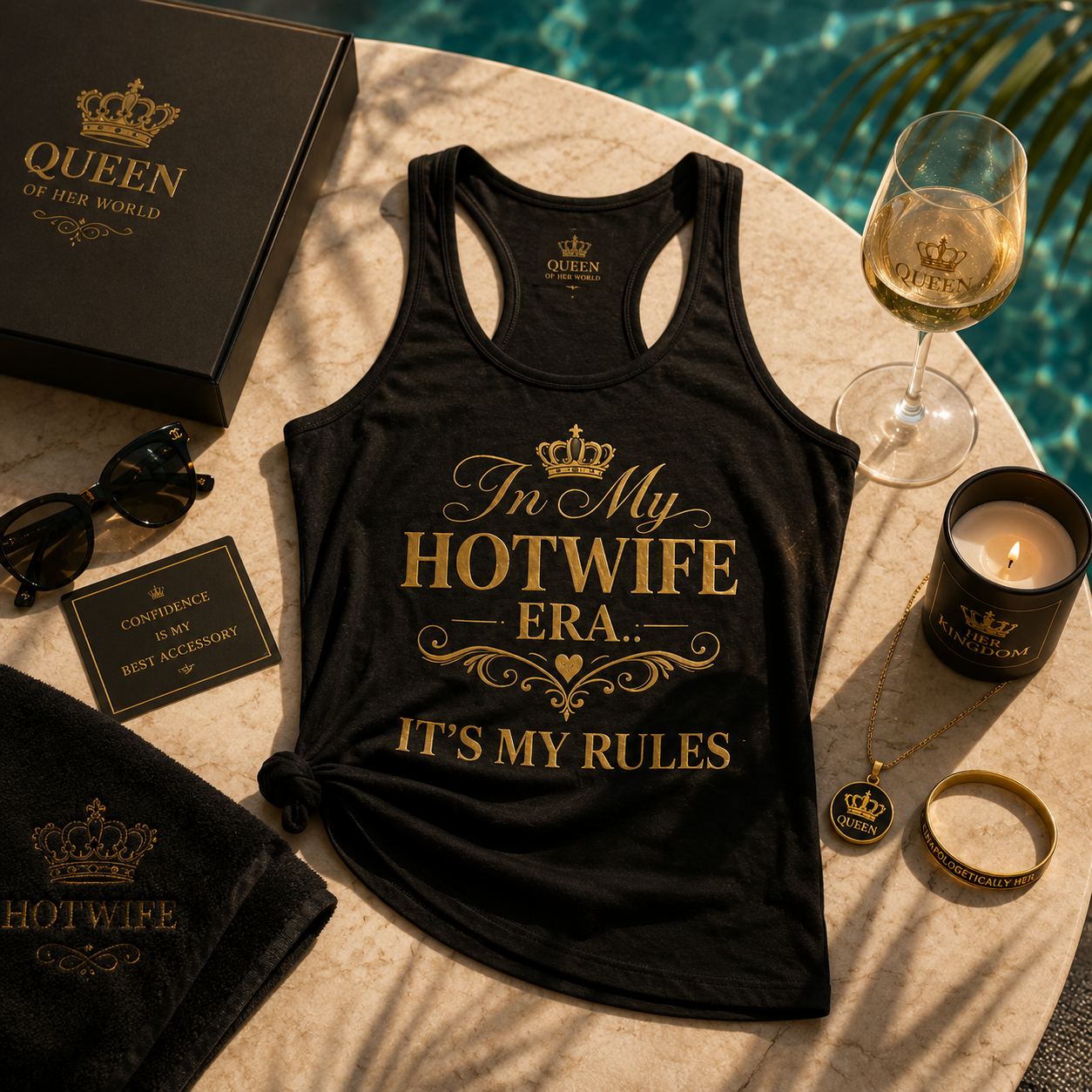 In My Hotwife Era Tank Top — It's My Rules