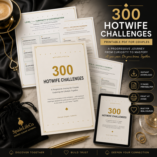 300 Hotwife Challenges — A Progressive Journey for Couples