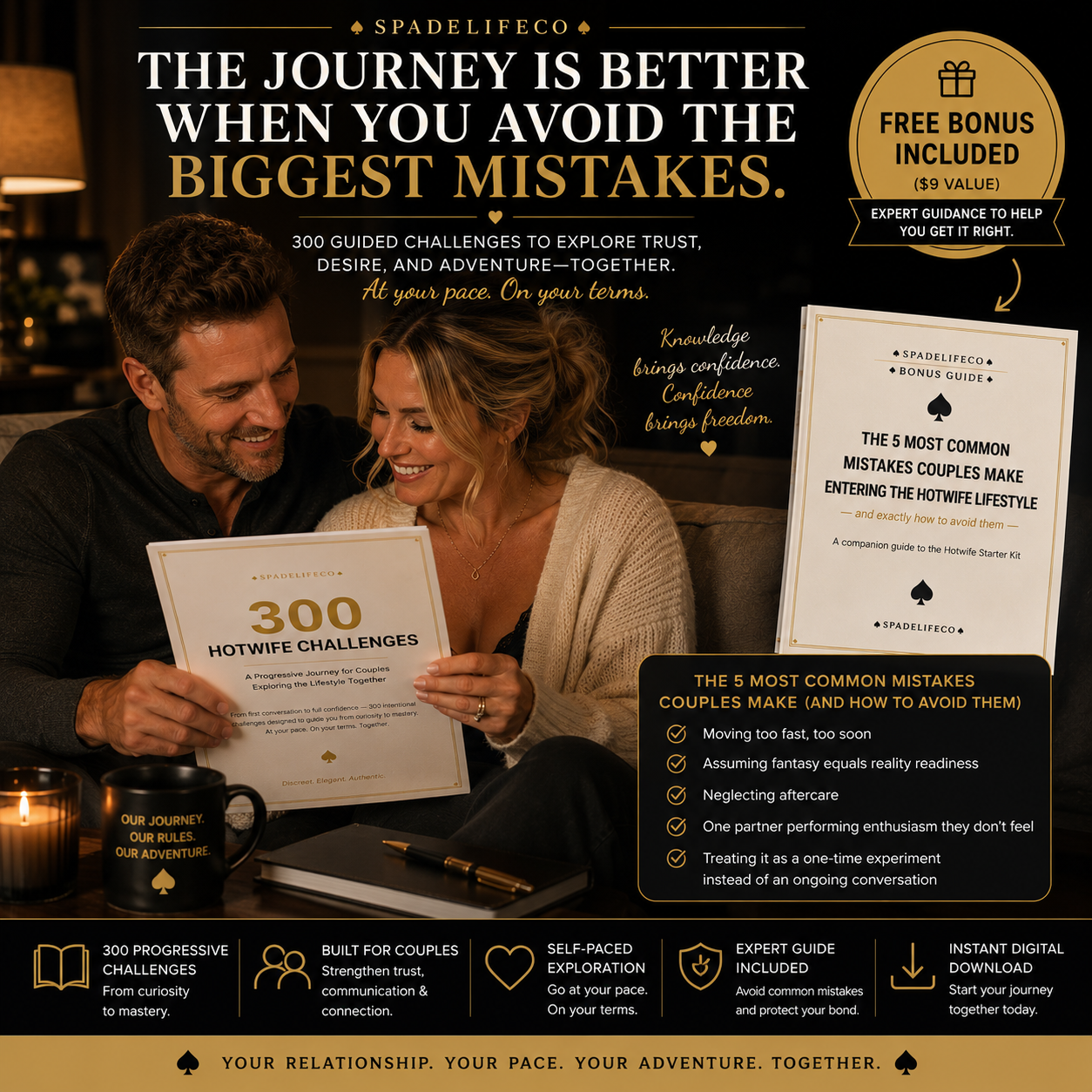 300 Hotwife Challenges — A Progressive Journey for Couples