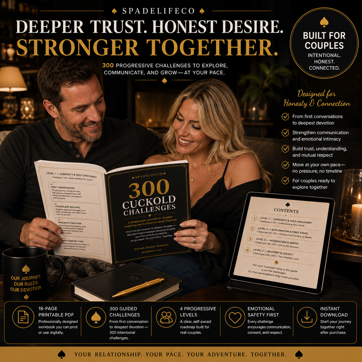 300 Cuckold Challenges — A Progressive Journey for Couples