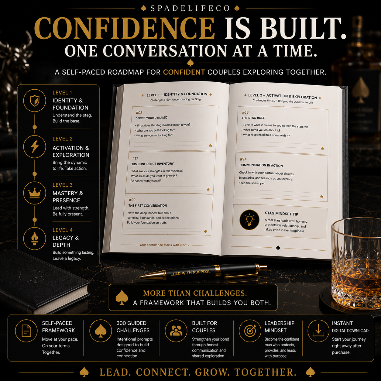 300 Stag Challenges — A Progressive Journey for Couples