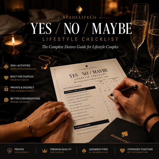 Yes/No/Maybe Lifestyle Checklist — The Complete Desires Guide for Couples
