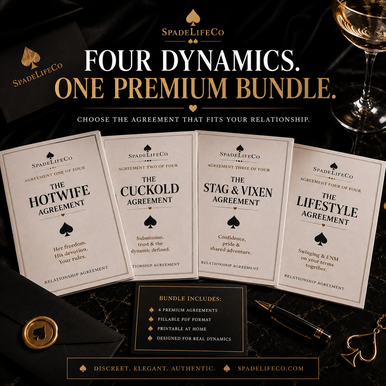 The Lifestyle Agreement Bundle — 4 Premium Relationship Agreements