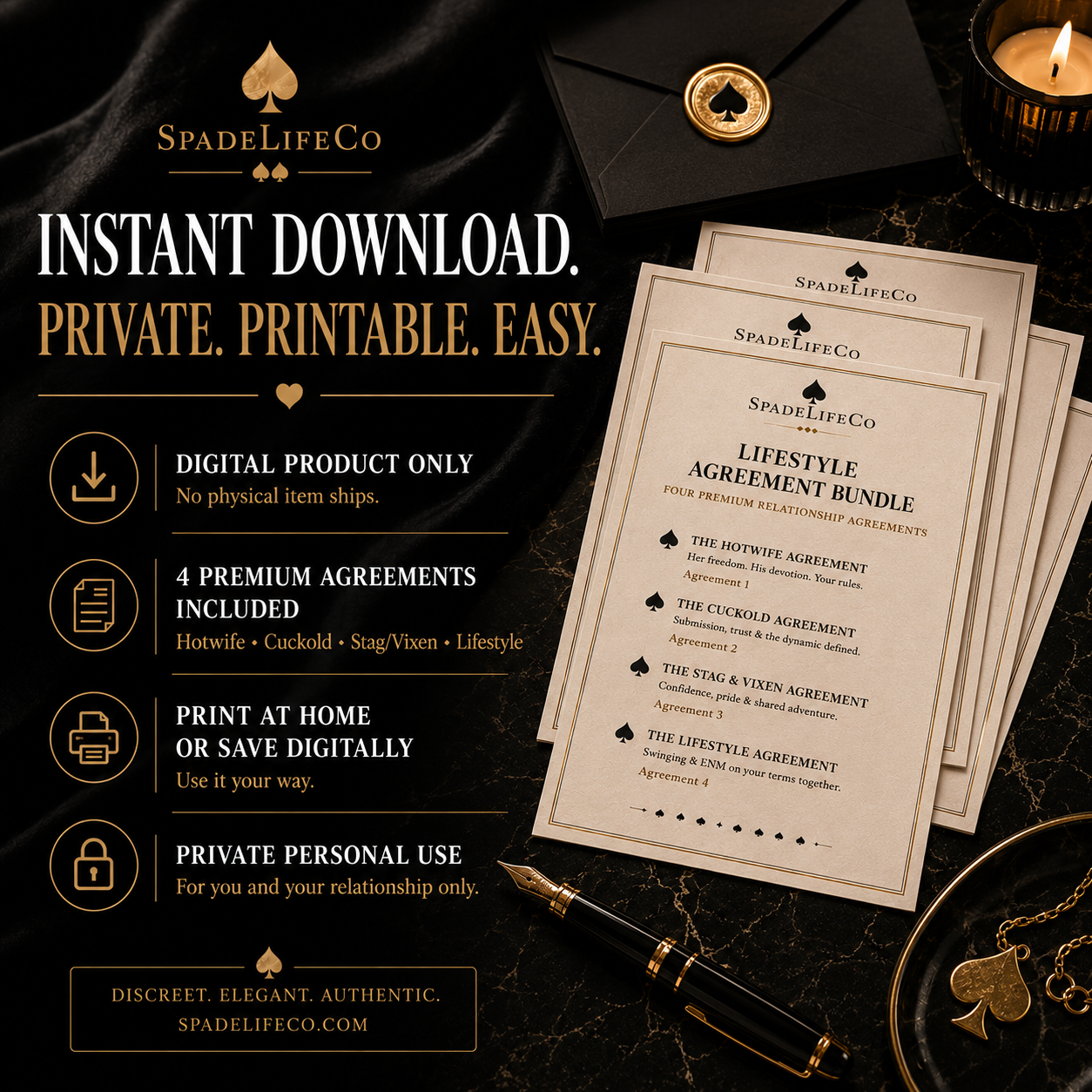The Lifestyle Agreement Bundle — 4 Premium Relationship Agreements