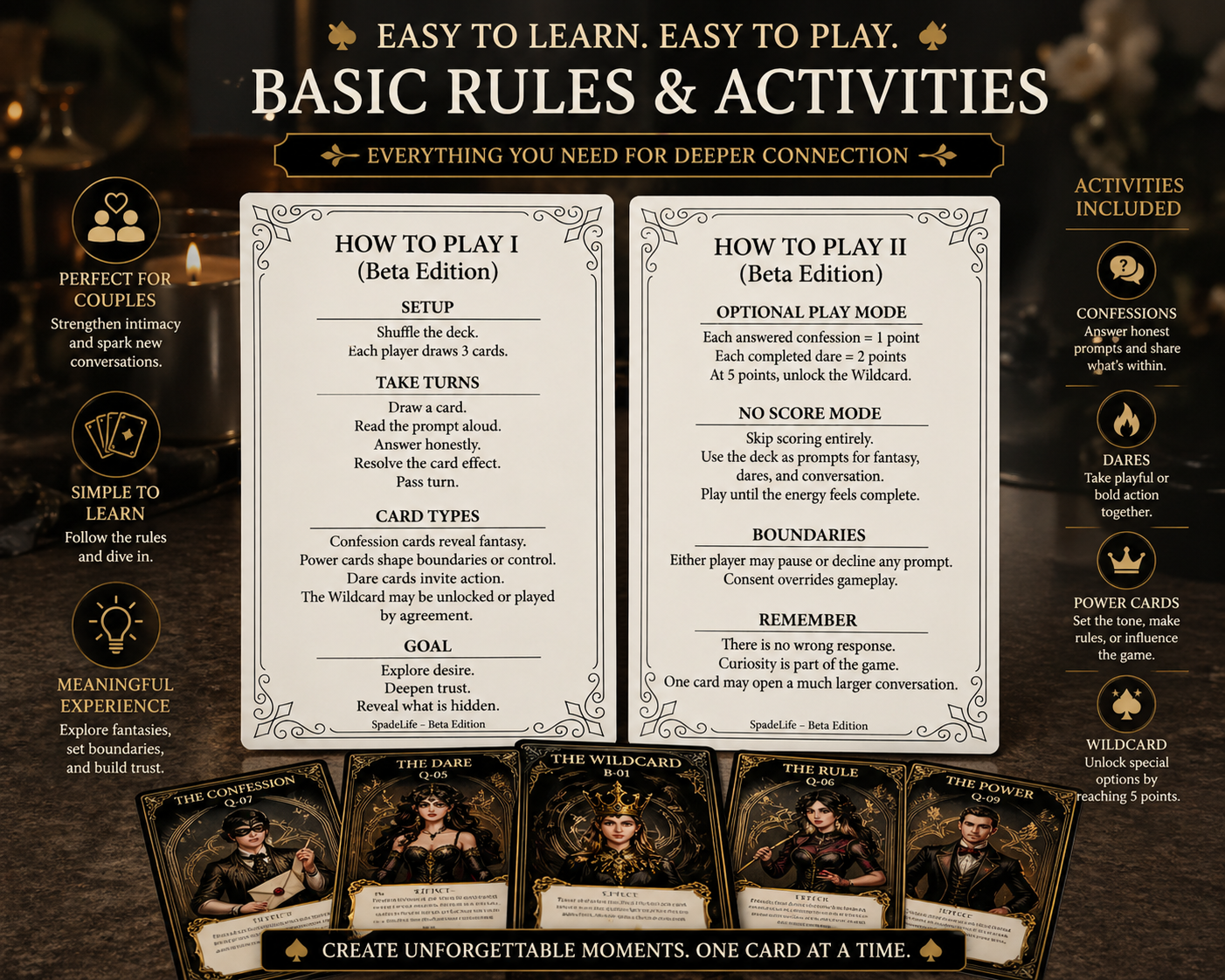 SpadeLife Confessions – Hotwife • ENM Conversation Deck