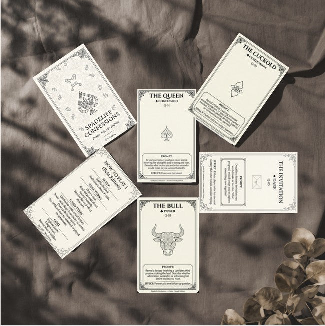 SpadeLife Confessions – Hotwife • ENM Conversation Deck